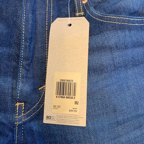 LEVI'S 502 TAPER MEN'S JEANS SIZE 30/30 - Picture 4 of 7